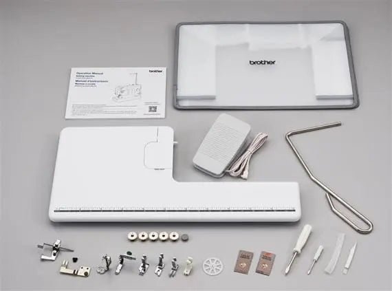 Brother Sewing Machines Brother PQ1600SL Sewing and Quilting Machine, Up to 1,500 Stitches Per Minute, Wide Table, 7 Included Feet + FREE SHIPPING