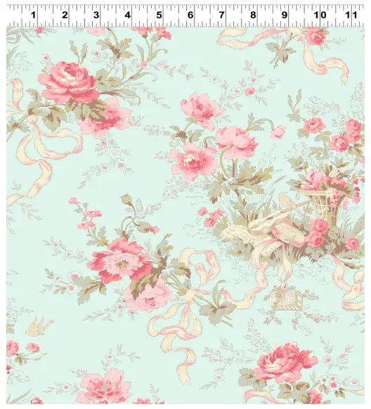 Clothworks | Charlotte Lt Turqoise Clothworks
