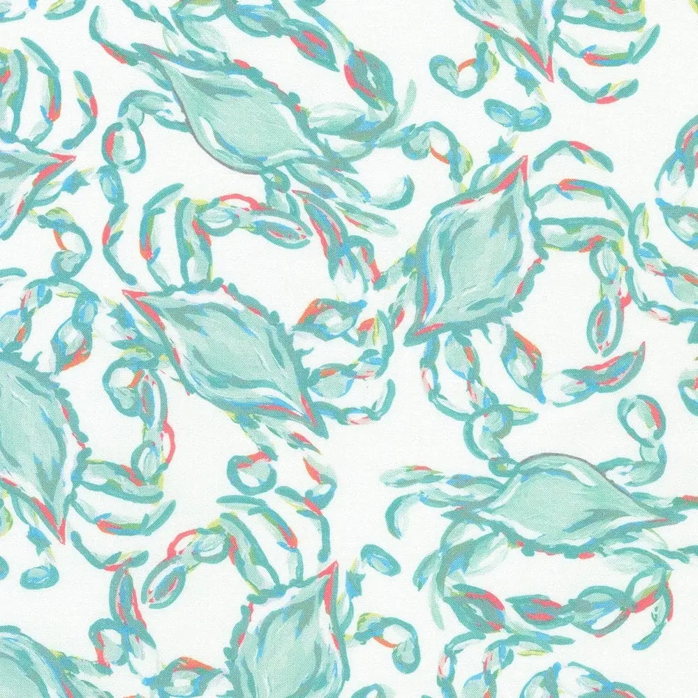 Sea Glass Crabs/The Coastal Collection Robert Kaufman