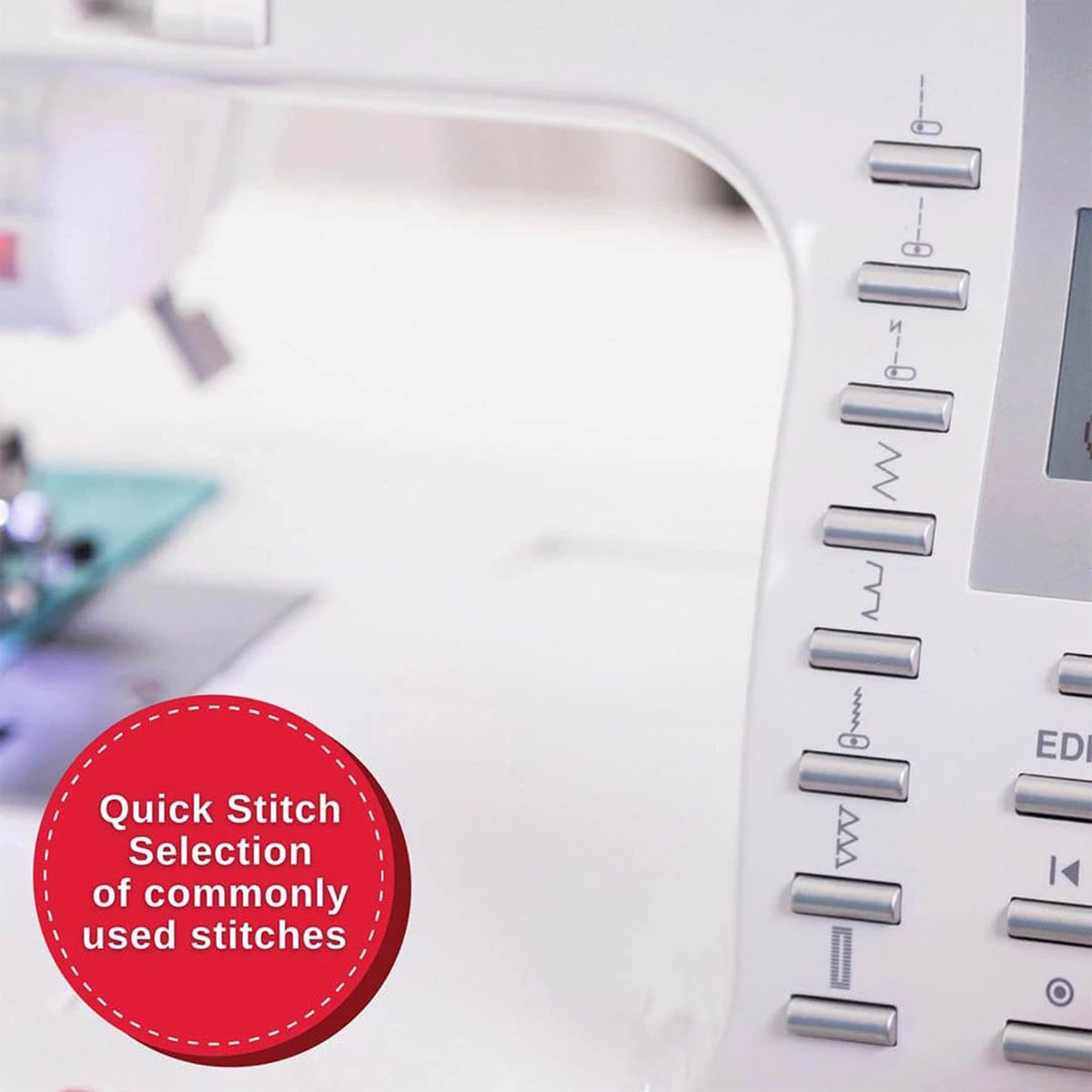 SINGER Quantum Stylist 9960 Sewing Machine with Extension Table - official product image 4