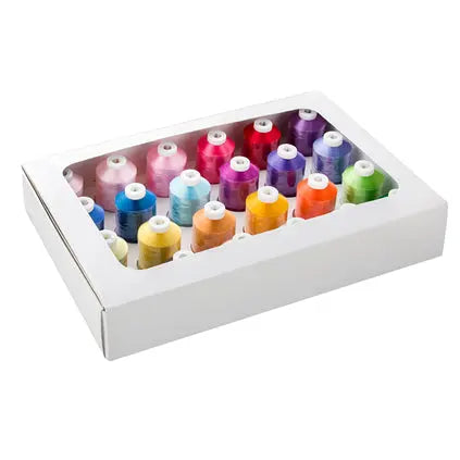 Brother Pacesetter Emb. Thread 24 color set Sewingmachineoutlet