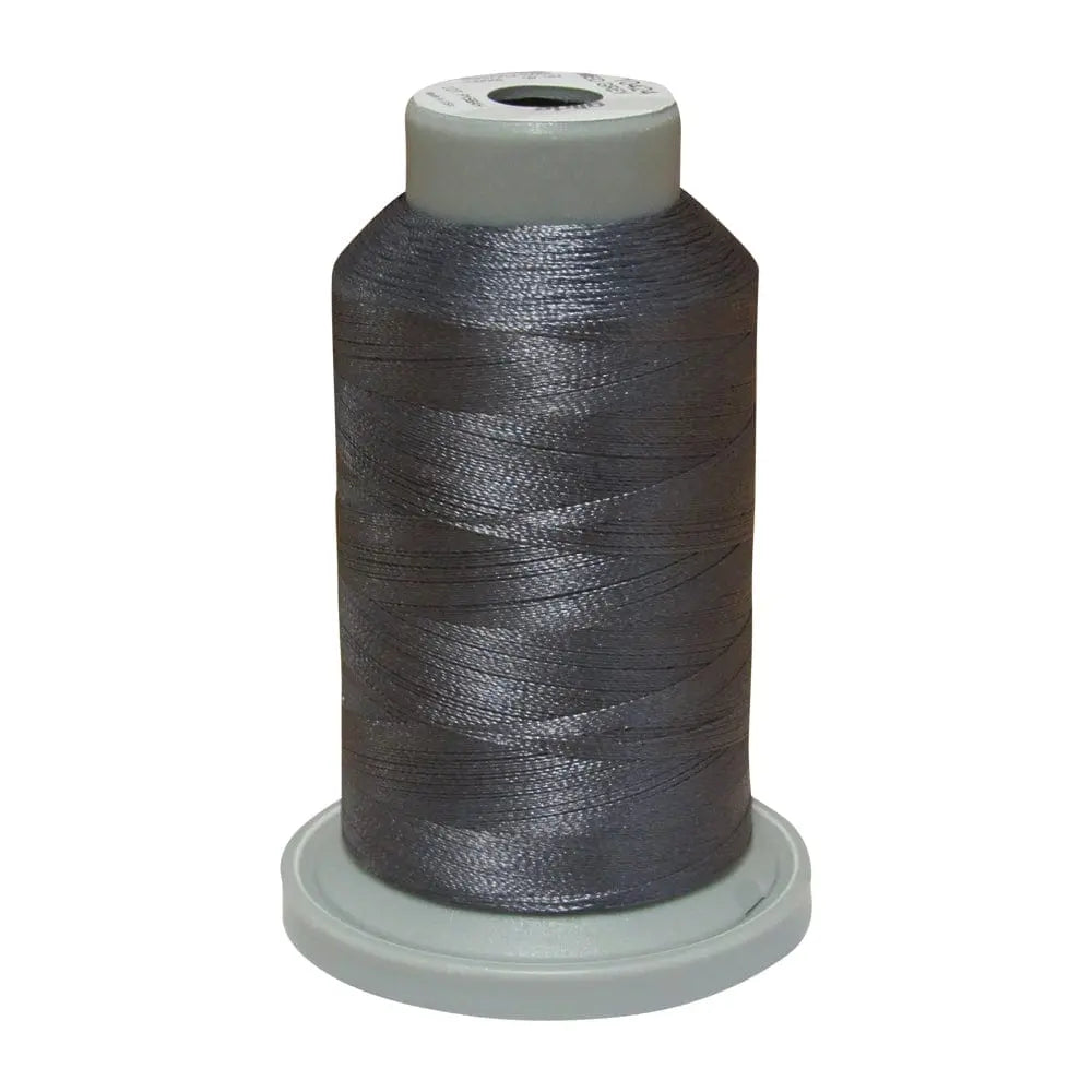 Fil-Tec Thread & Floss Glide Trilobal Polyester No. 40 Med Grey 10424 1000 meter
