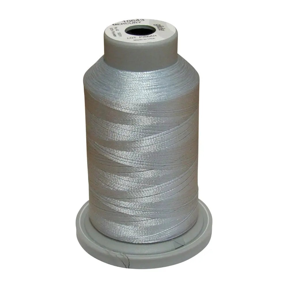 Fil-Tec Thread & Floss Glide Trilobal Polyester No. 40 Mercury 10643 1000 meter