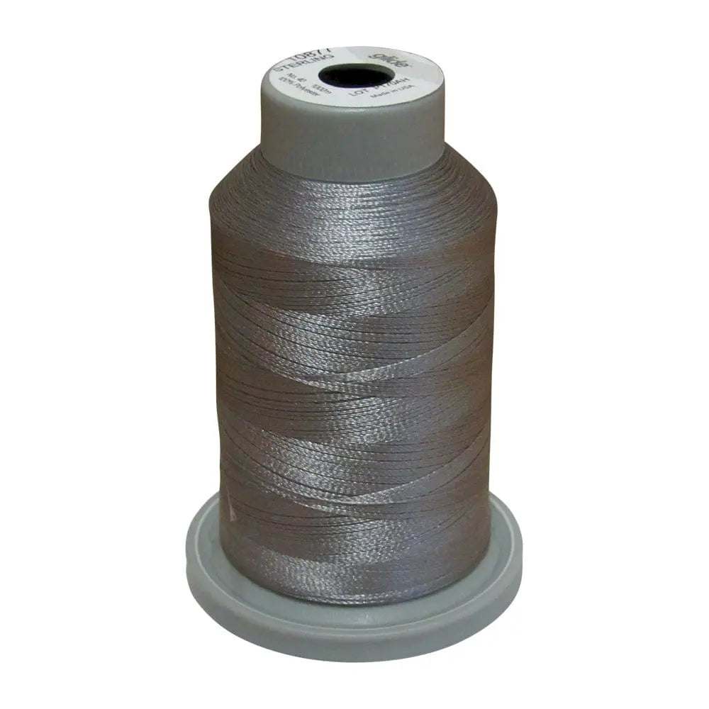 Fil-Tec Thread & Floss Glide Trilobal Polyester No. 40 Sterling 10877 1000 meter