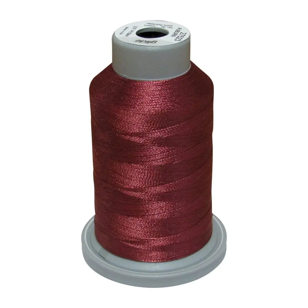 Fil-Tech Thread & Floss Glide Trilobal Polyester No. 40 Auburn 27523 1000 meter