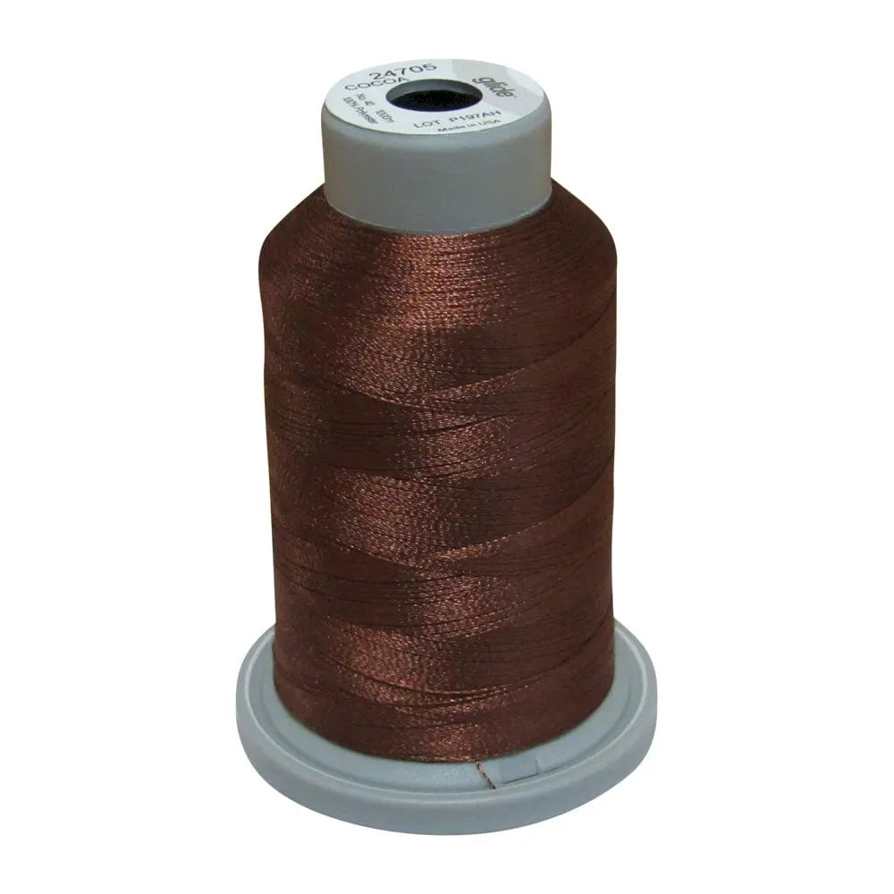 Fil-Tech Thread & Floss Glide Trilobal Polyester No. 40 Cocoa 24705 1000 meter