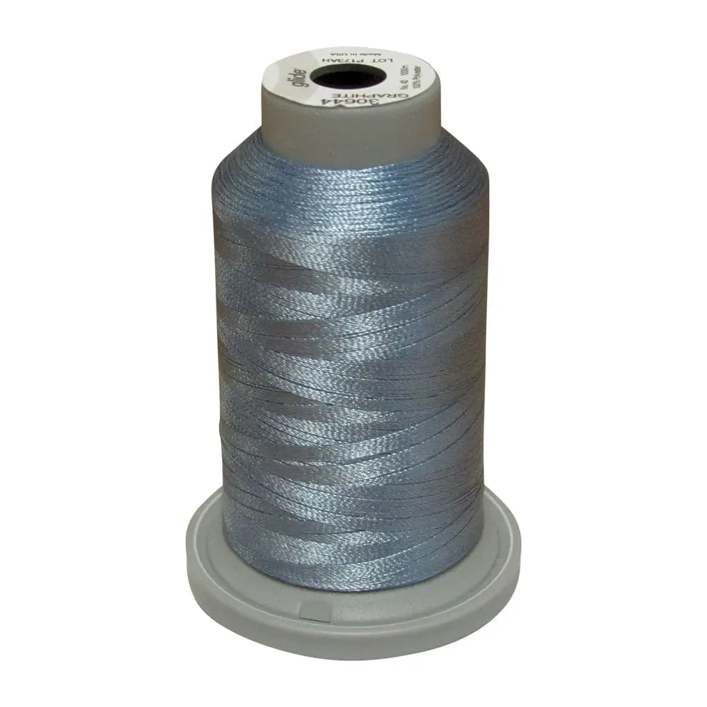 Fil-Tech Thread & Floss Glide Trilobal Polyester No. 40 Graphite 30644 1000 meter