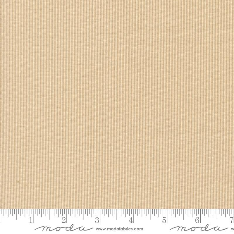 French General Le Jardin Rouge Chardon Roche striped cotton fabric Moda 36159-13