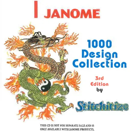 Janome 1000 Design Collection Sewing Machine Outlet