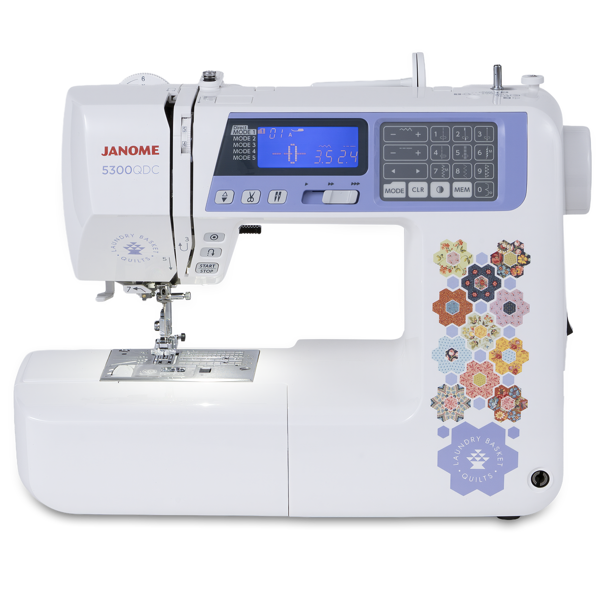 Janome 5300QDC-LBQ Laundry Basket Quilts edition sewing machine