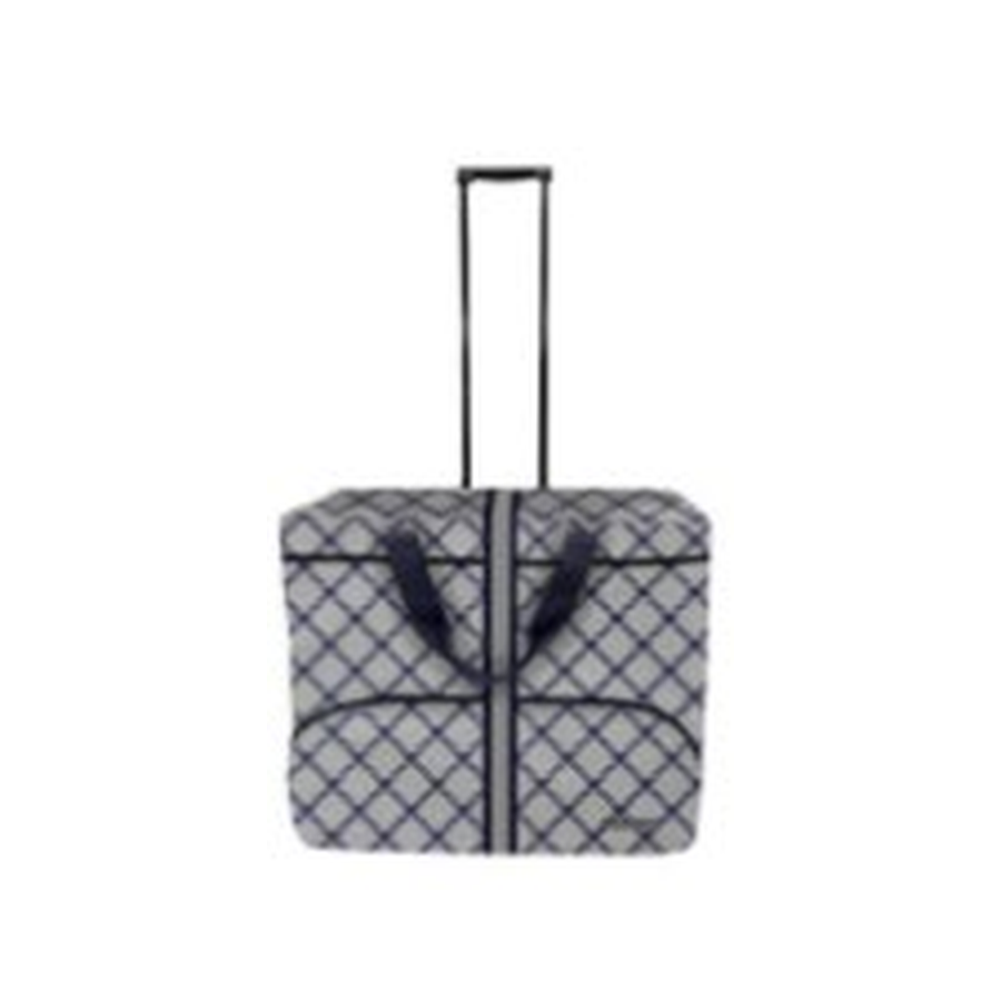 Janome Silver Check Sewing Machine Trolley