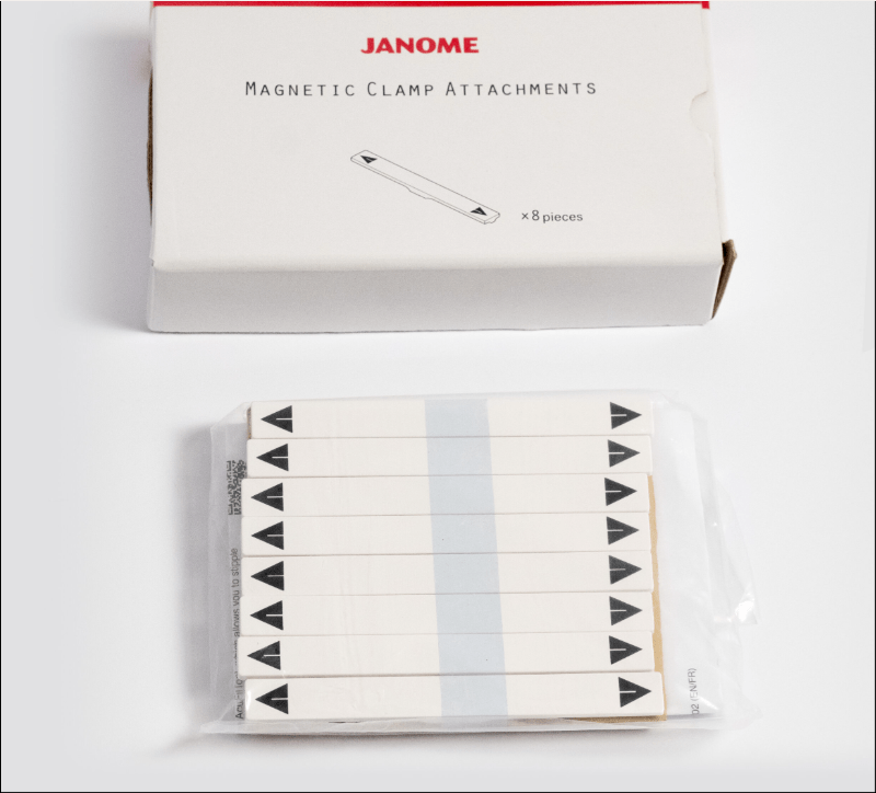 Janome Accessories Janome Magnetic Clamp Attachments (set of 8) for ASQ27d Hoop