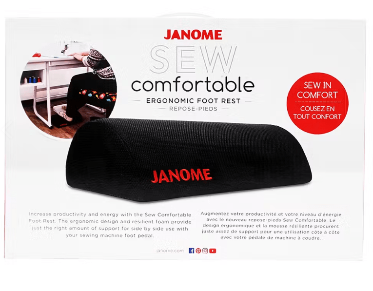 Janome Chairs Janome Sew Comfortable Foot Pillow