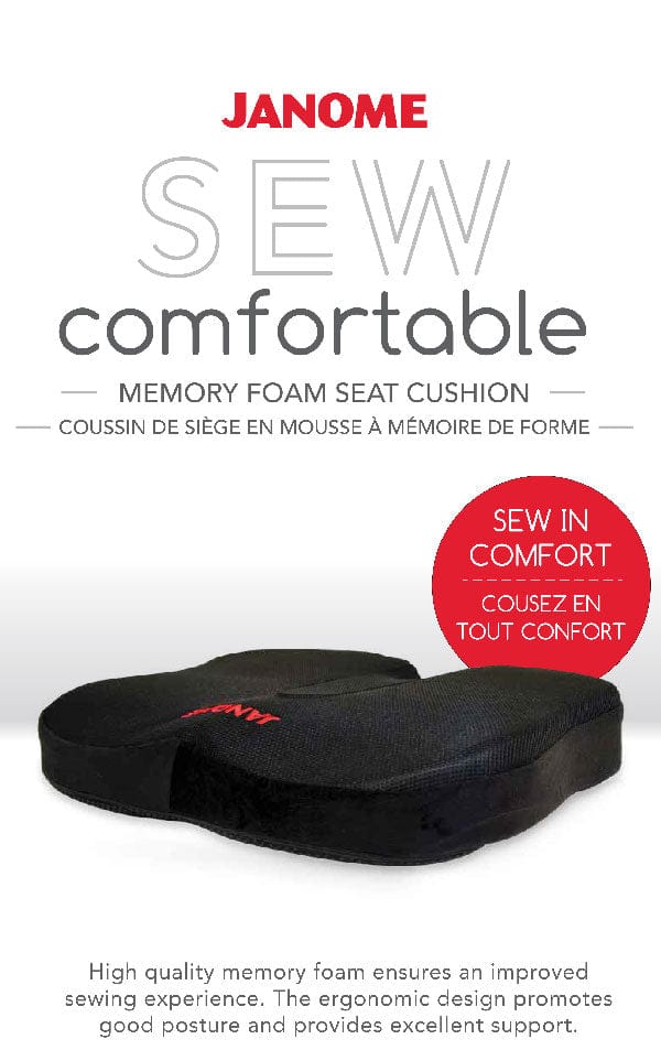 Janome Chairs Janome Sew Comfortable Seat Cushion