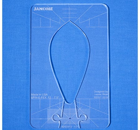 Janome Quilting Rulers Janome Spin E Fex 12-7.5"