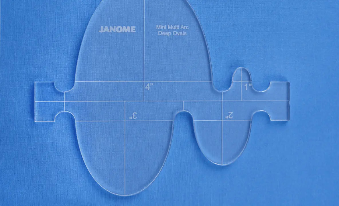 Janome Quilting Rulers Janome Edge to Edge Template Set - High Shank