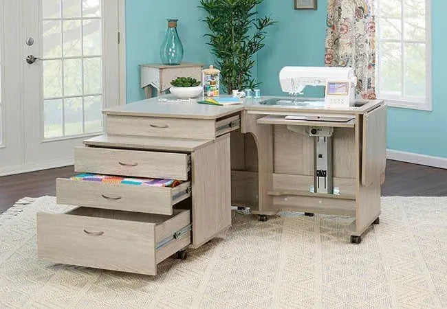 Koala Cabinets and Tables Koala Quilters Vision and Companion Chest