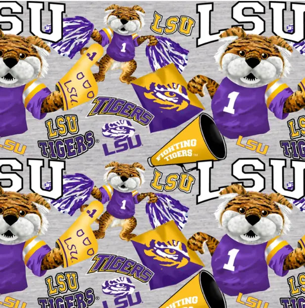 Sykel Louisiana College Mascot Fabric Sykel