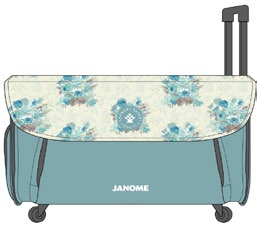 Janome Continental M6 Laundry Basket Quilts trolley TROLLEY-LBQ