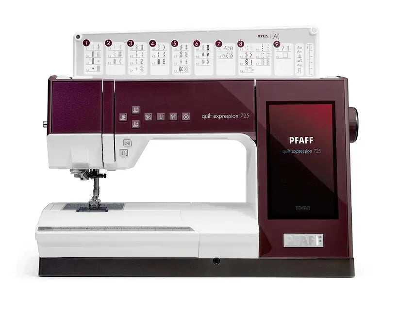 PFAFF® quilt expression™ 725 Sewing Machine Pfaff