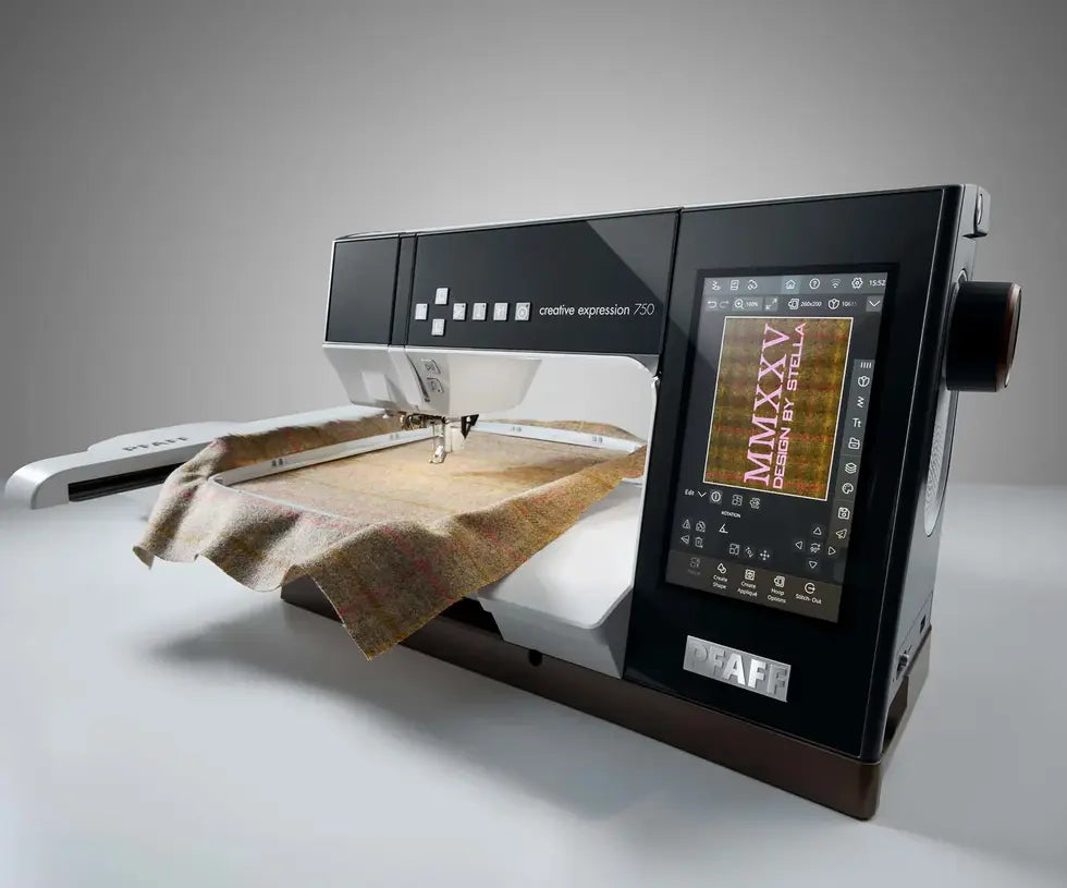 PFAFF® creative expression™ 750 Sewing and Embroidery Machine Pfaff
