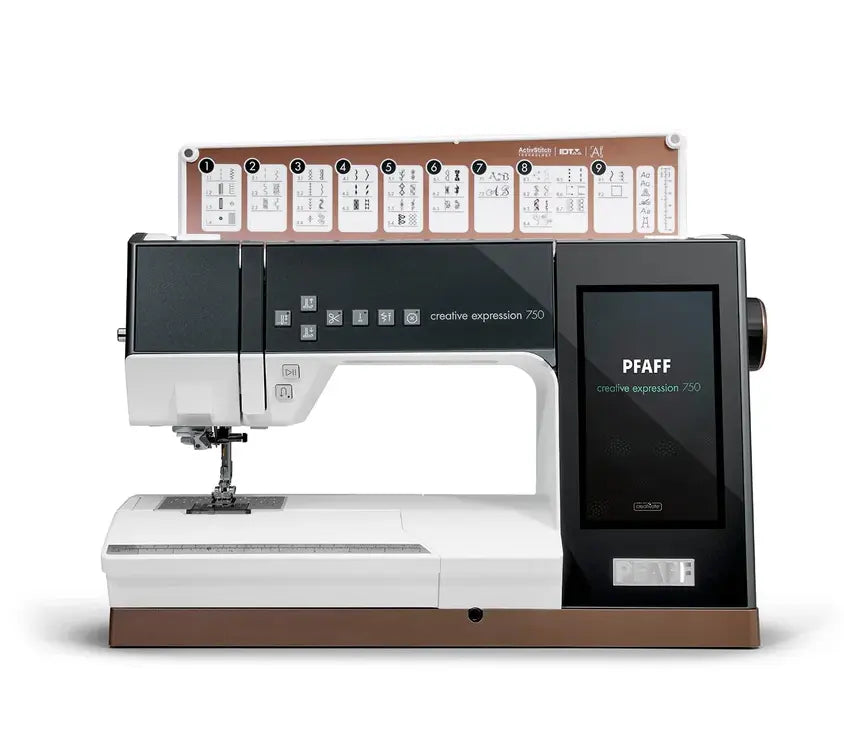 PFAFF® creative expression™ 750 Sewing and Embroidery Machine Pfaff