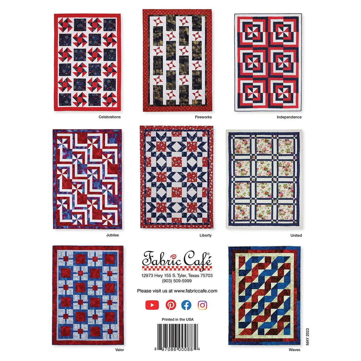 Make It Patriotic w/ 3-yard Quilts