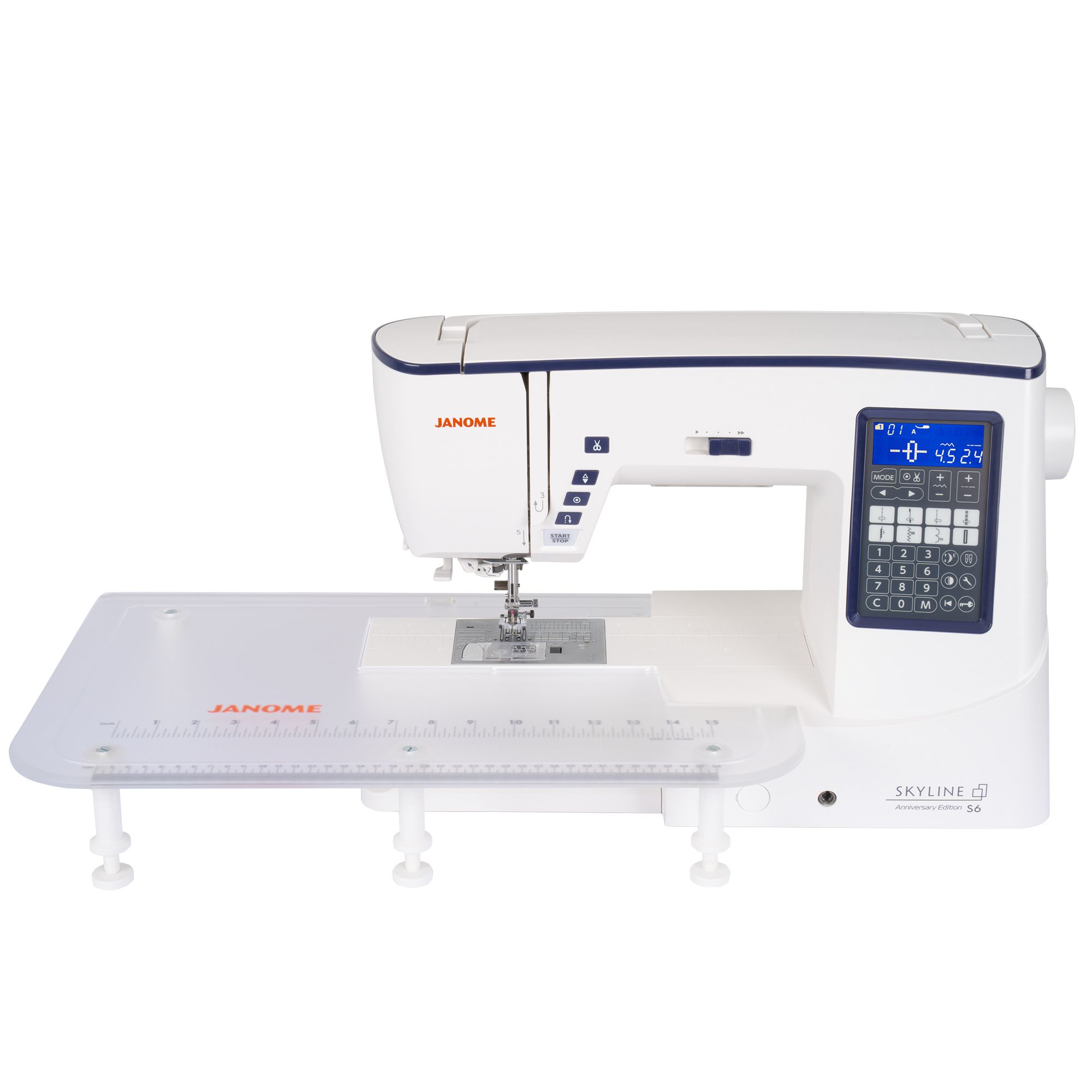 Janome Skyline S6 Anniversary Edition Computerized Sewing & Quilting Machine