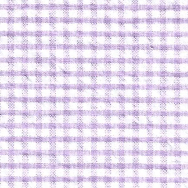 FF Seersucker Check/Lavender Sewing Machine Outlet
