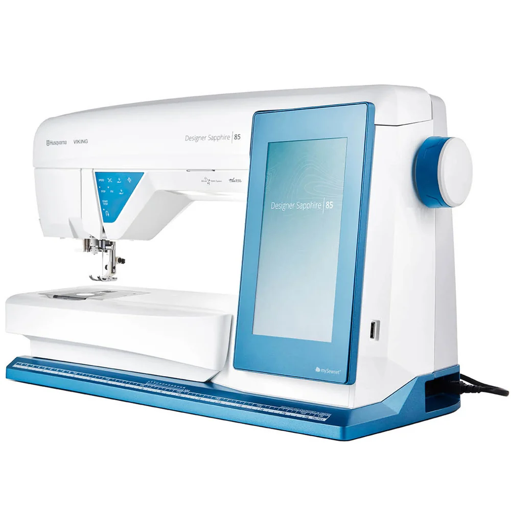 Husqvarna Viking Designer Sapphire 85 Sewing & Embroidery Machine