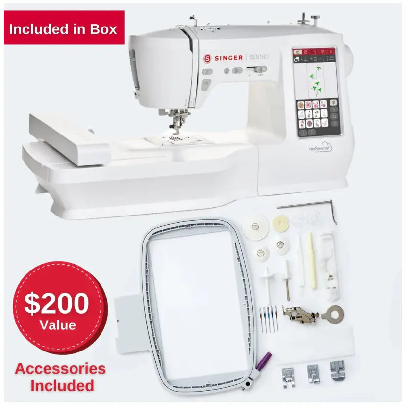 SINGER® SE9180 Sewing & Embroidery Machine Singer