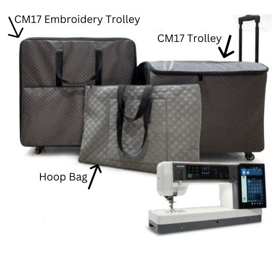 Sewing Machine Outlet Accessories Janome Continental Trolley & Hoop Bag