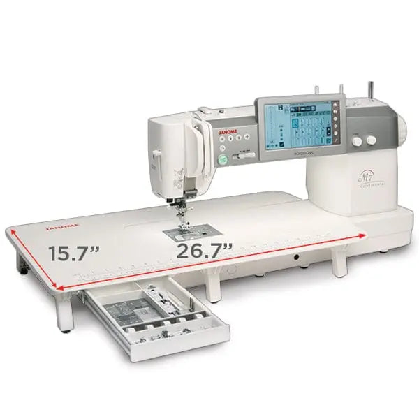 Sewing Machine Outlet Accessories Janome Extra Wide Extension Table Continental Models