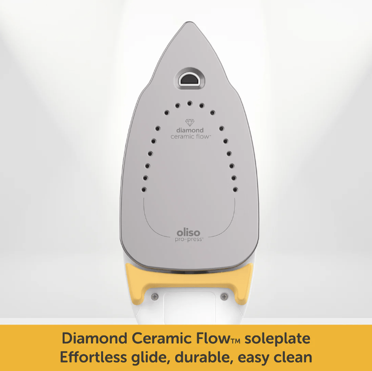 Sewing Machine Outlet Irons & Ironing Systems Oliso Iron Pro Plus/Yellow TG1600