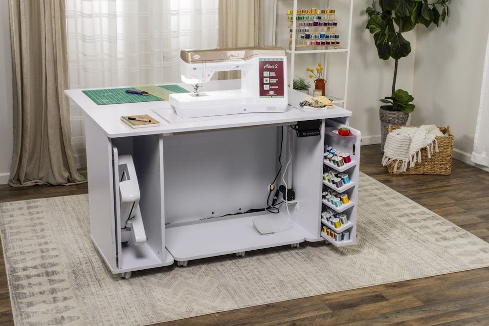 Sewingmachineoutlet Cabinets and Tables Koala All in One Embroidery Studio