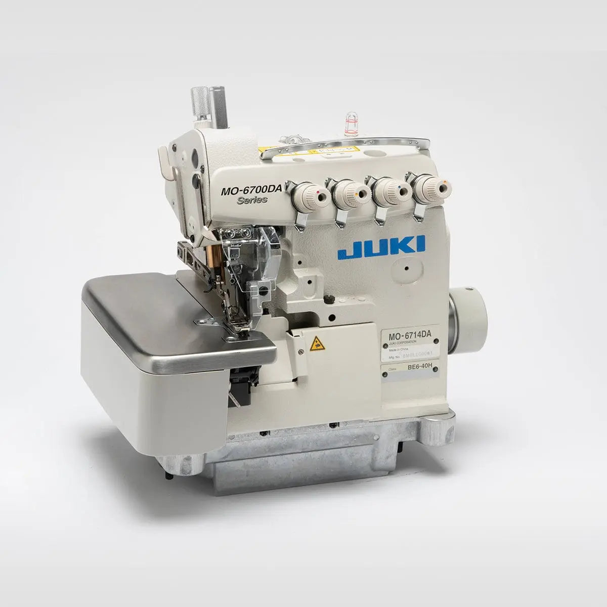 Sewingmachineoutlet Coverlock JUKI MO-6714DA with Table & Servo Motor