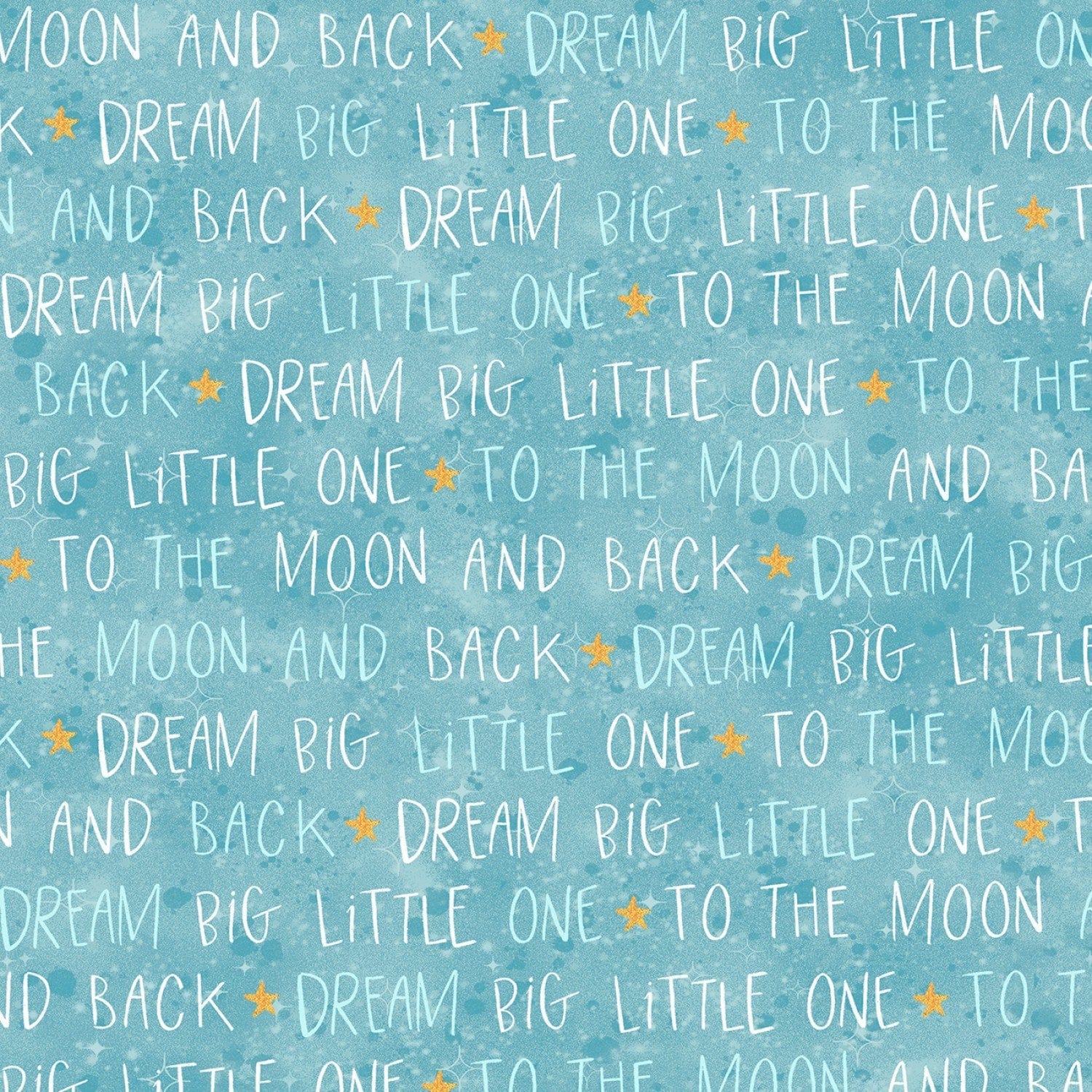 Sewingmachineoutlet P & B Textiles To The Moon Running Words