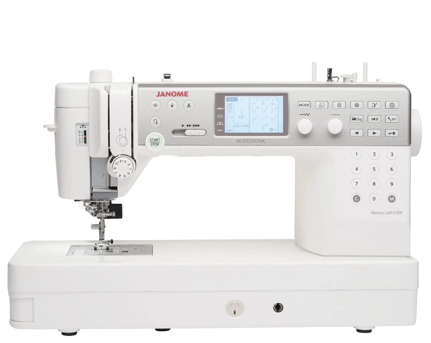 Sewingmachineoutlet Sewing Machines Janome Memory Craft 6700P - Professional Sewing & Quilting Machine