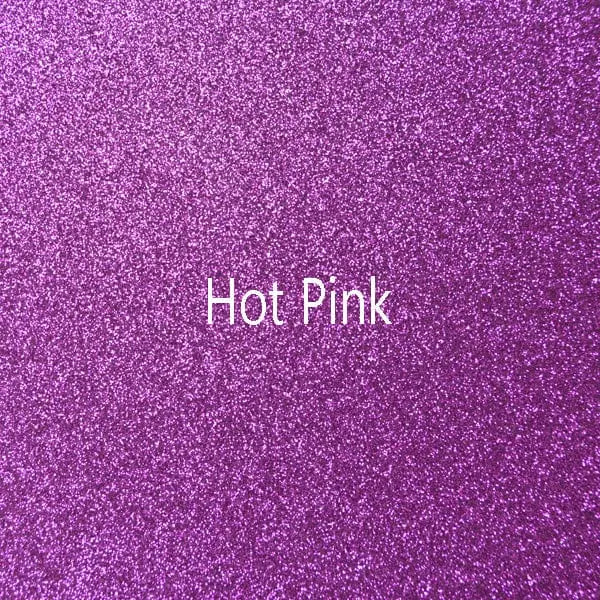 Specialty Materials Vinyl Accessories Transform Your Designs with GlitterFlex® Ultra - Sparkle Beyond Comparison Hot Pink