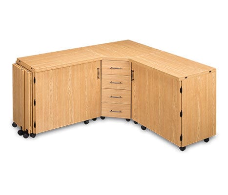 Sylvia Sewing Machine Tables Sylvia Design 1810QR Quilters Sewing Center Castle Oak