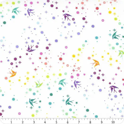 Tula Pink Fairydust/white