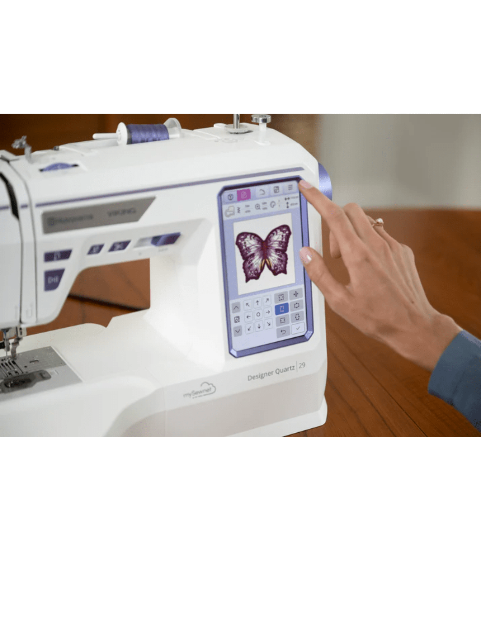 Viking Sewing & Embroidery Machines Viking Designer Quartz 29 Sewing & Embroidery Machine Pre-order only