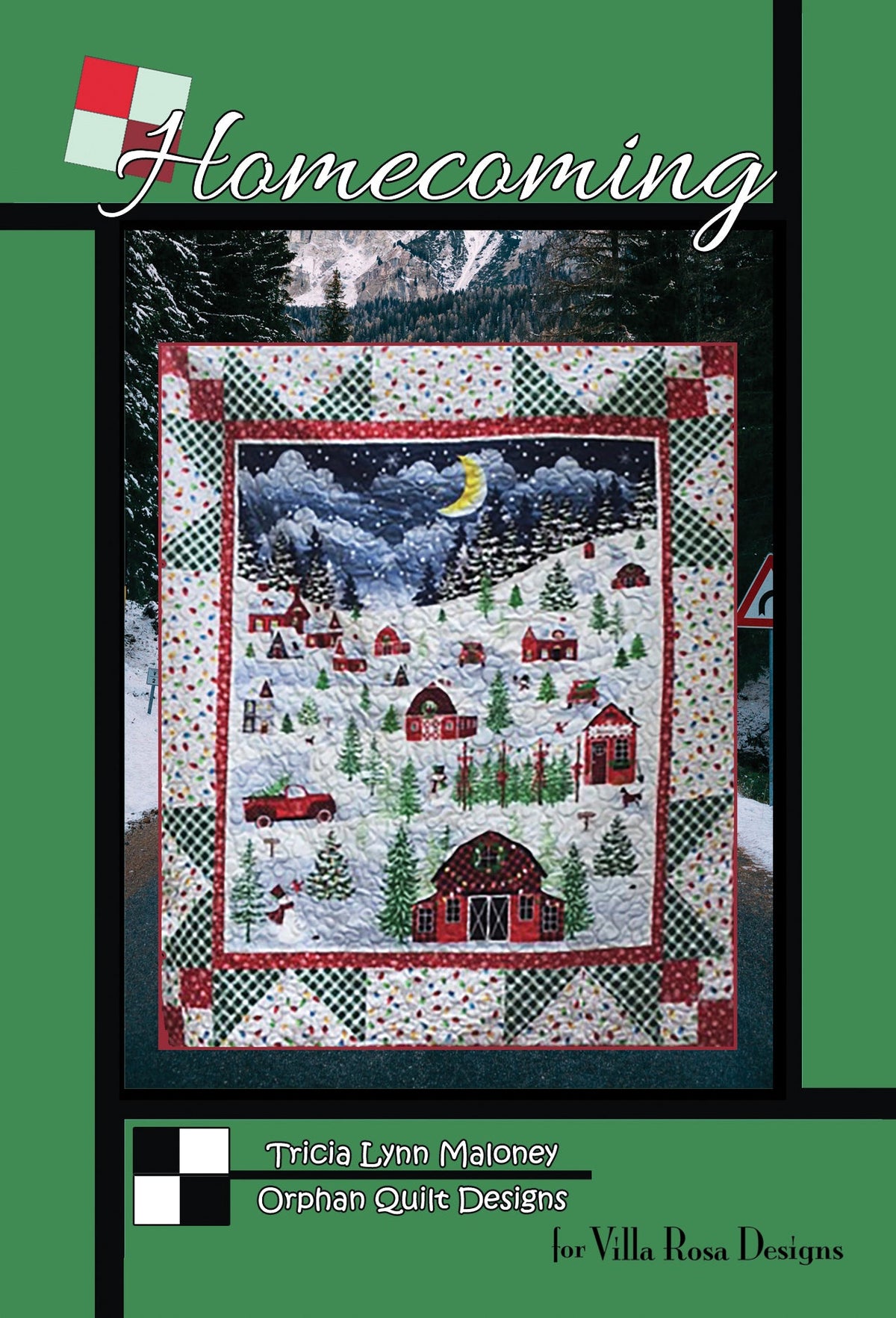 Villa Rosa Designs Homecoming quilt pattern cover VRDOQ105