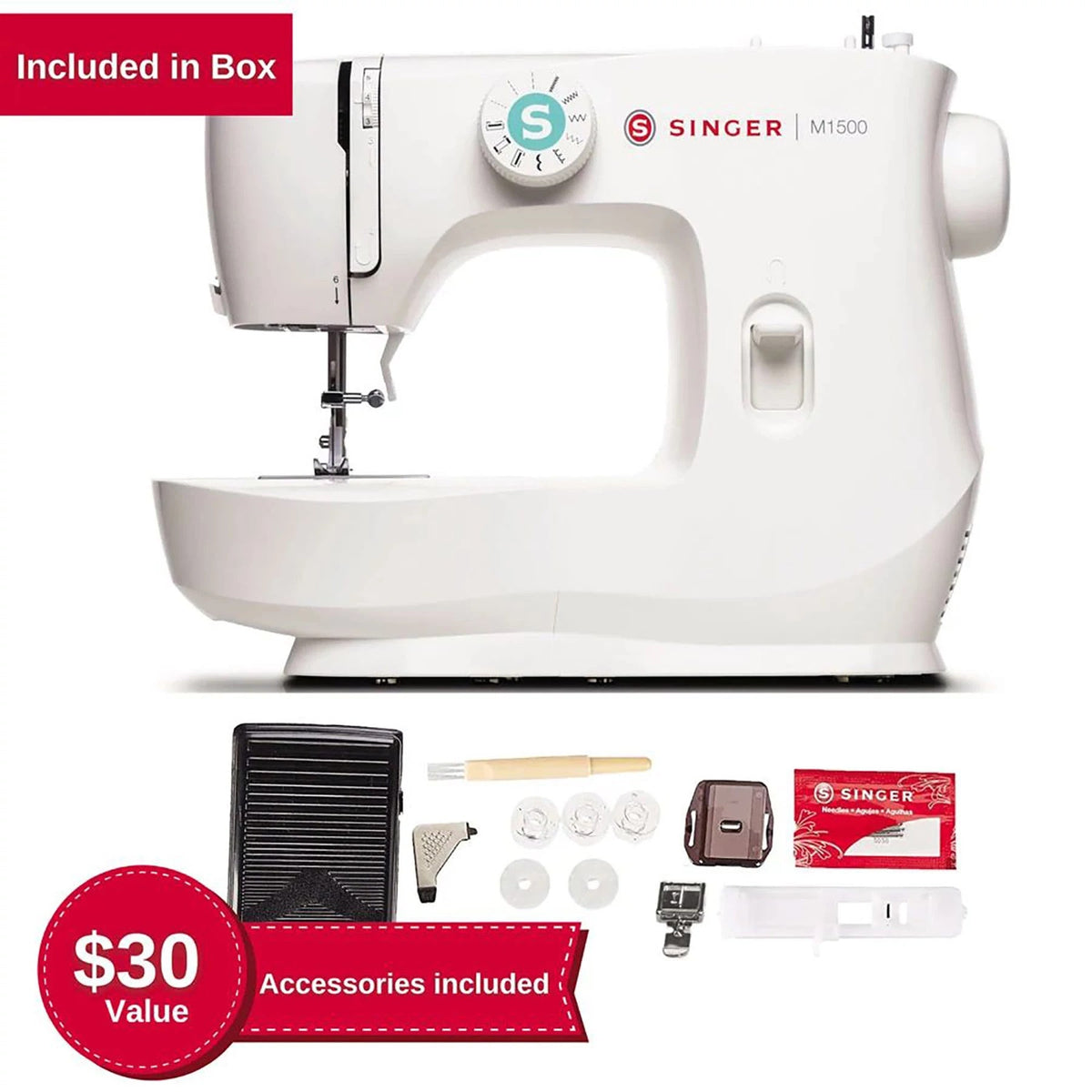 SINGER M1500 Sewing Machine - official product image 3