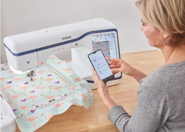 Brother Embroidery Machines Brother Stellaire Innov-ís XE1 Embroidery Sewing Machine 9"X14"-