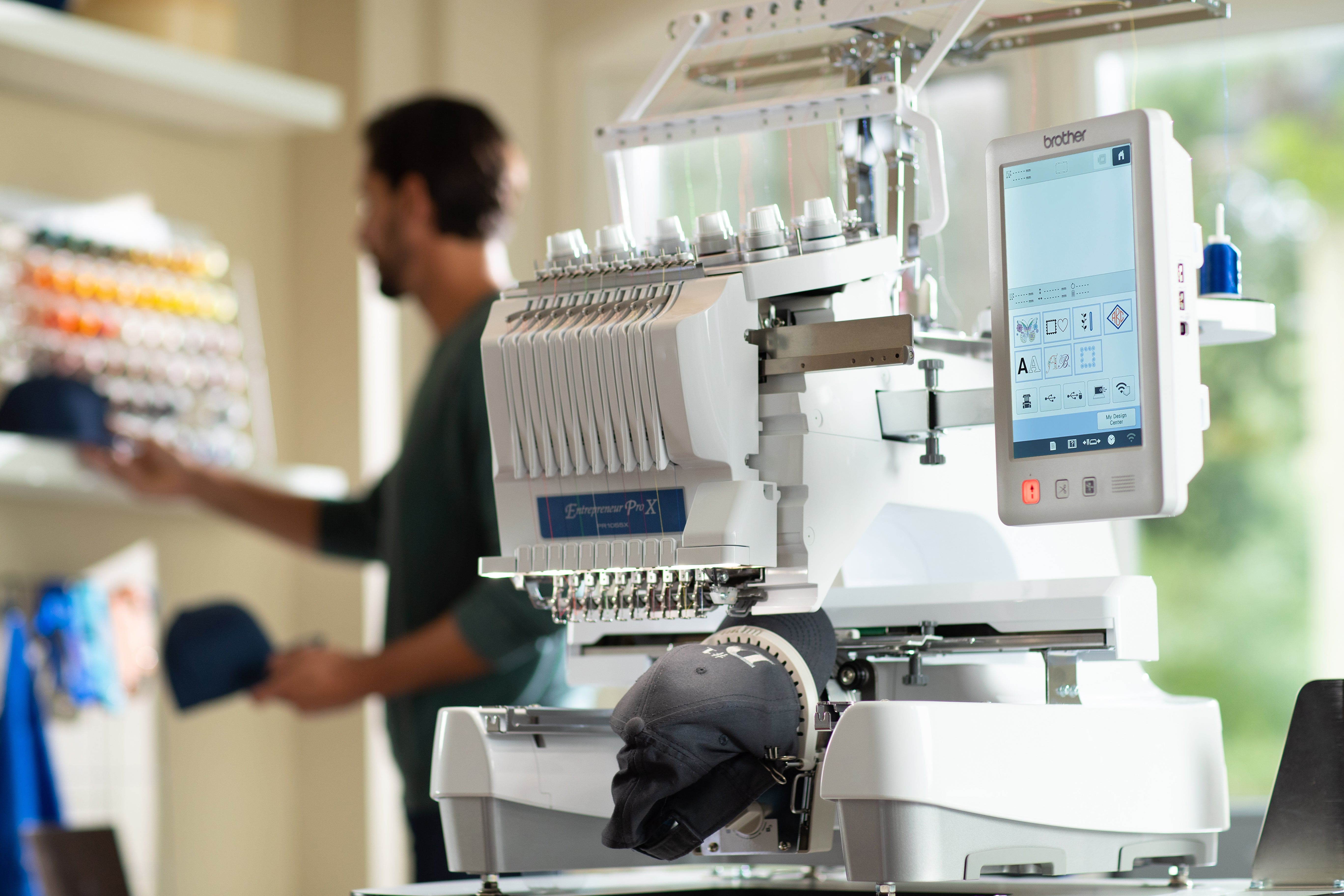 Brother Multi-Needle Machines Brother Entrepreneur Pro X PR1055X 10-Needle Embroidery Machine