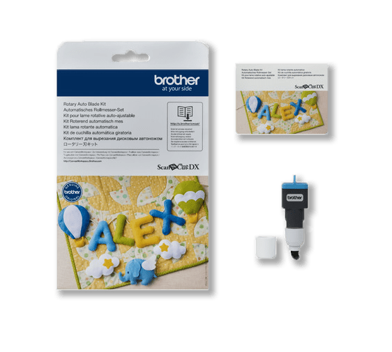 Brother ScanNCut Accessories Brother CADXRBKIT1 Scan N Cut Rotary Auto Blade Kit with Blade and Blade Housing for DX & SDX Machines