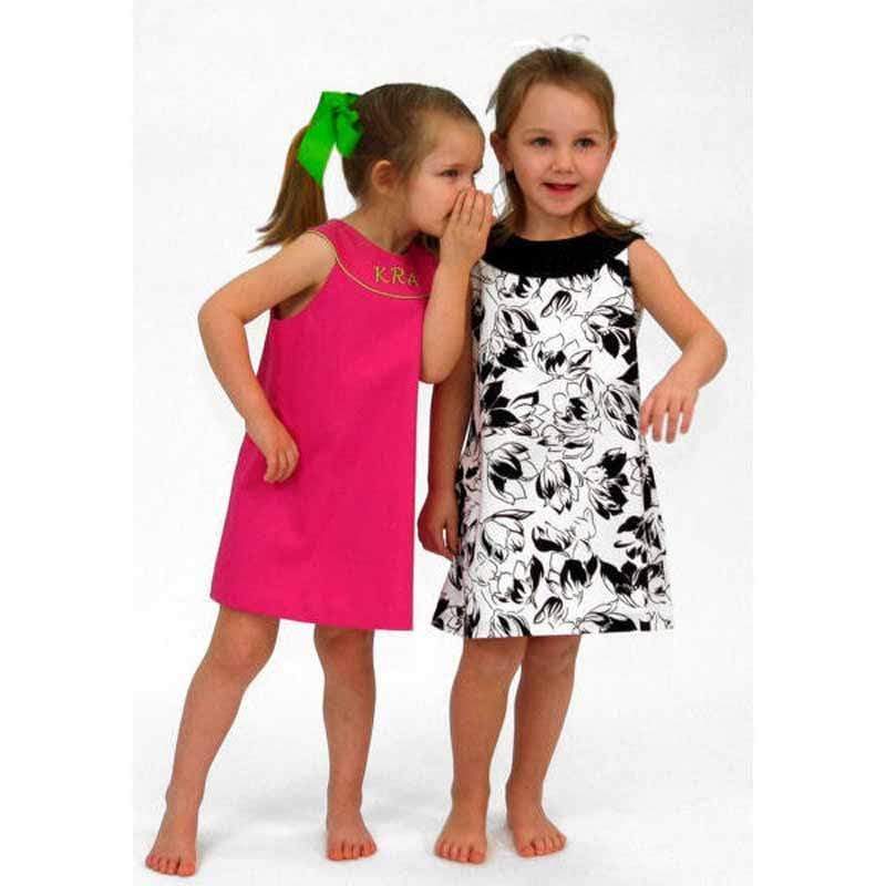 Children's Corner Patterns Children's Corner CC275 Jacqueline Frock That Buttons Down The Back Sizes 3-6