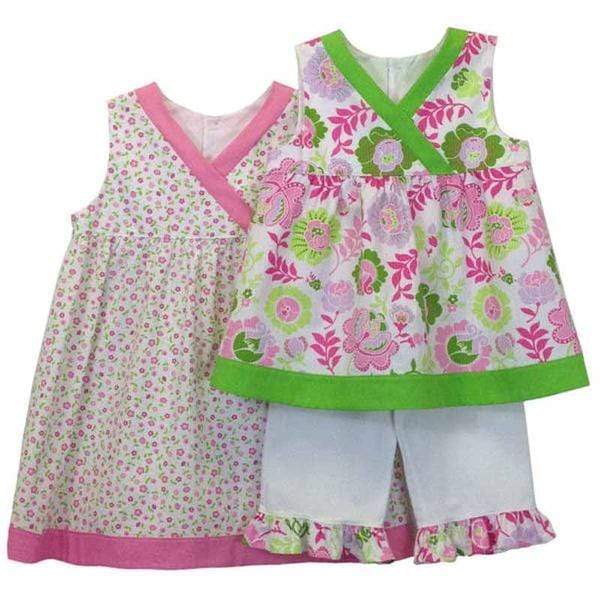 Children's Corner Patterns Children's Corner CC276B Ellen Sundress Jumper Or Tunic Pattern Size 7-12