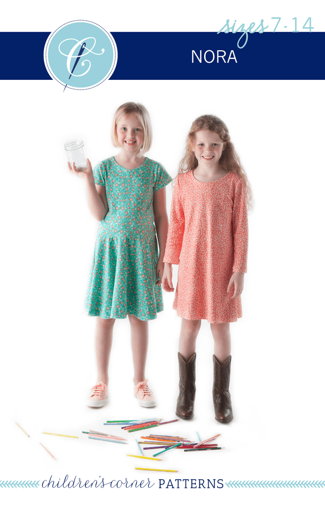 Children's Corner Patterns Children's Corner CC289B Nora Dress Pattern Size 7-12